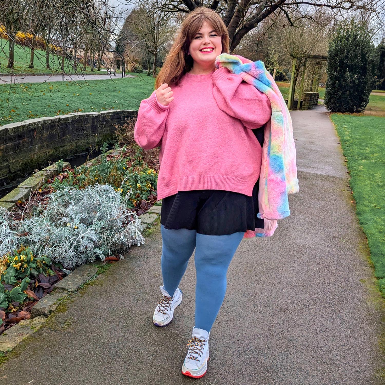 Bamboo Tights - Denim - Zenithce