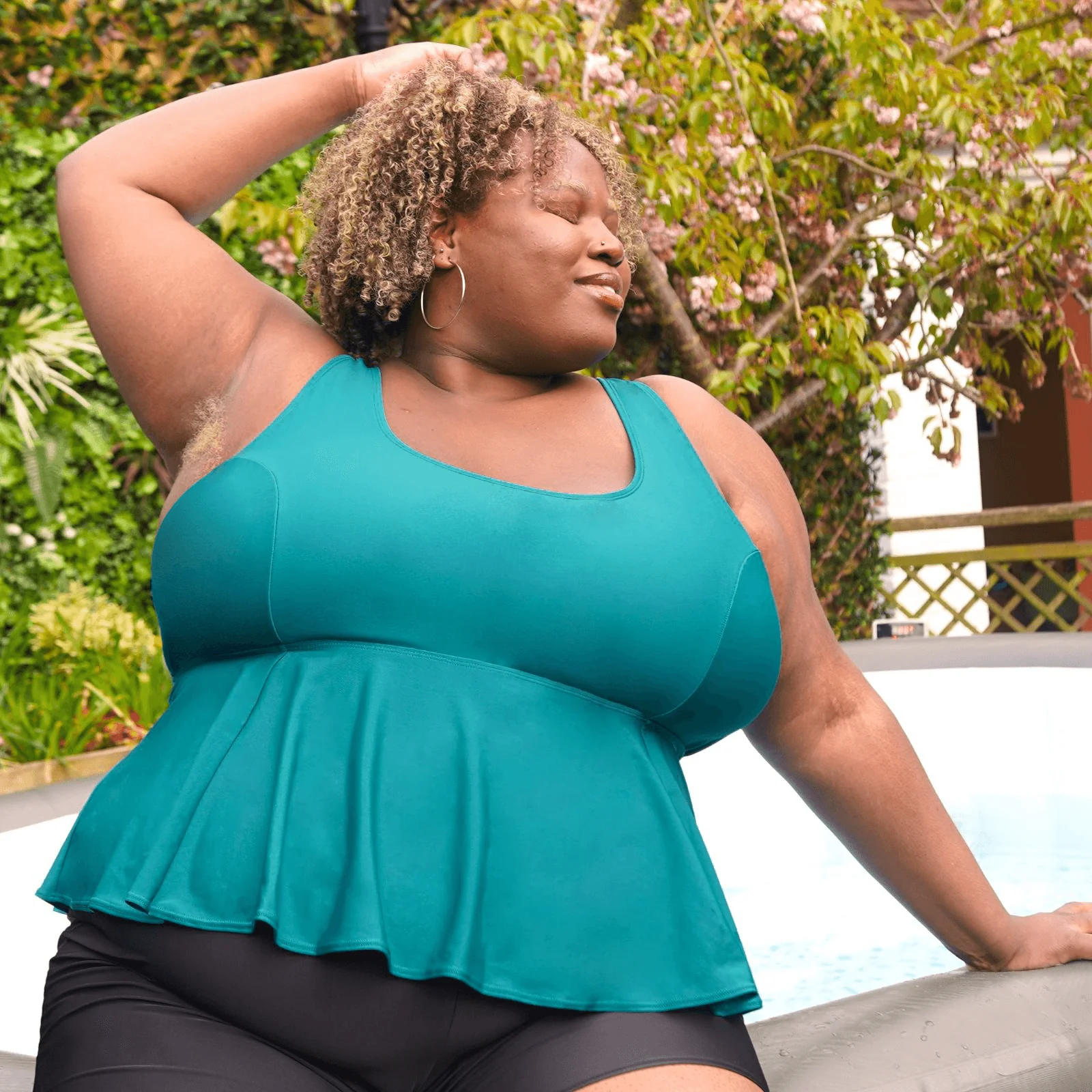 Who you gonna call? Bikini Top - Teal - Zenithce