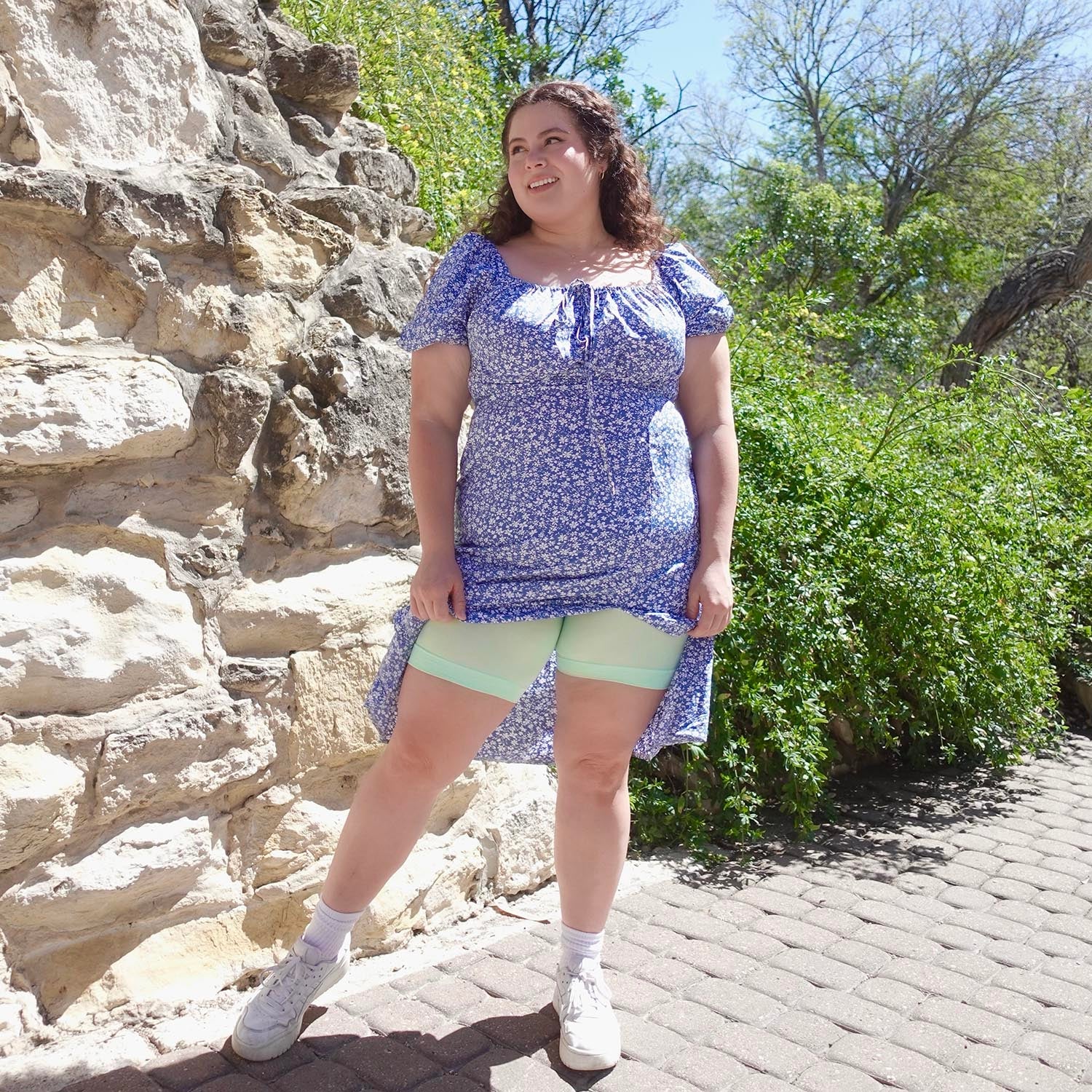 Stay Cool Chub Rub Shorts - Pistachio - Zenithce