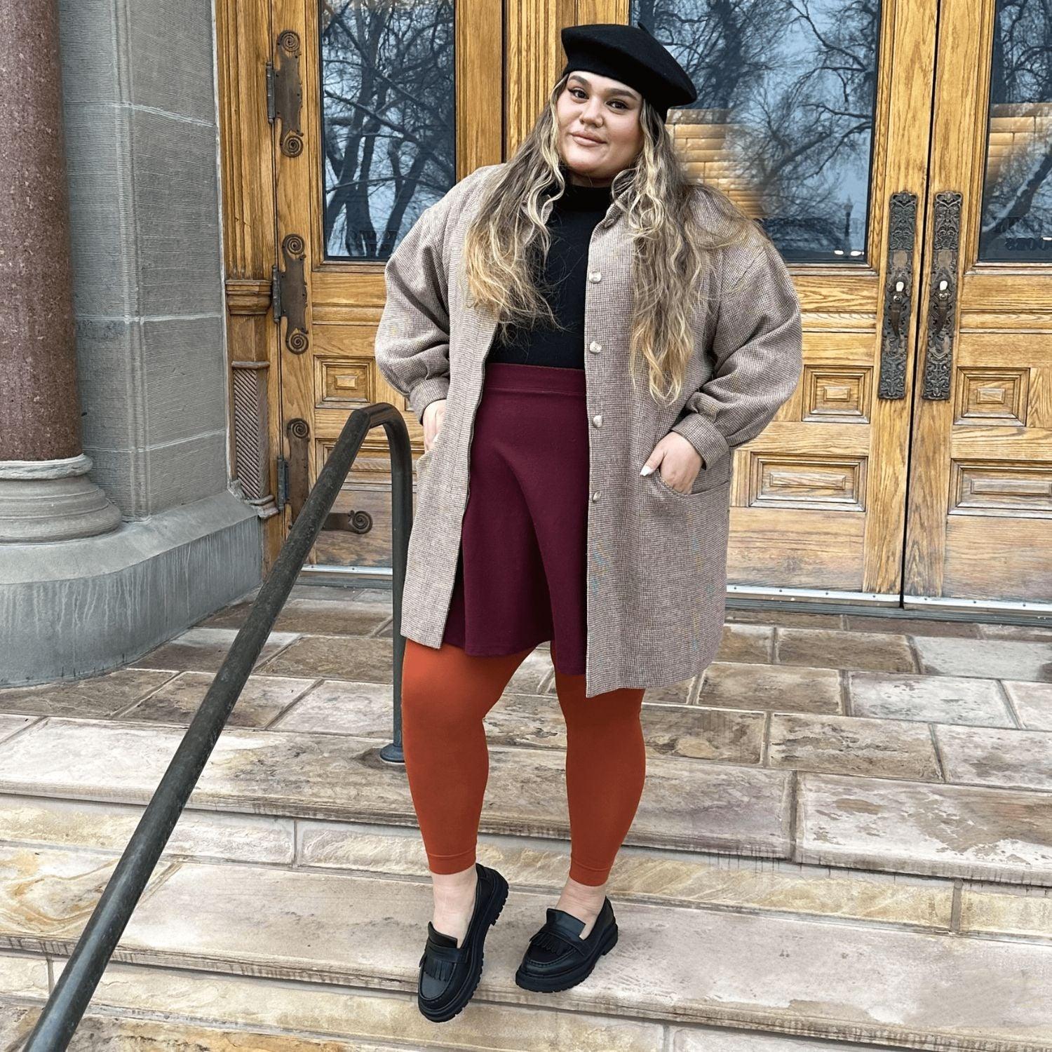 Footless Tights - Butternut - Zenithce