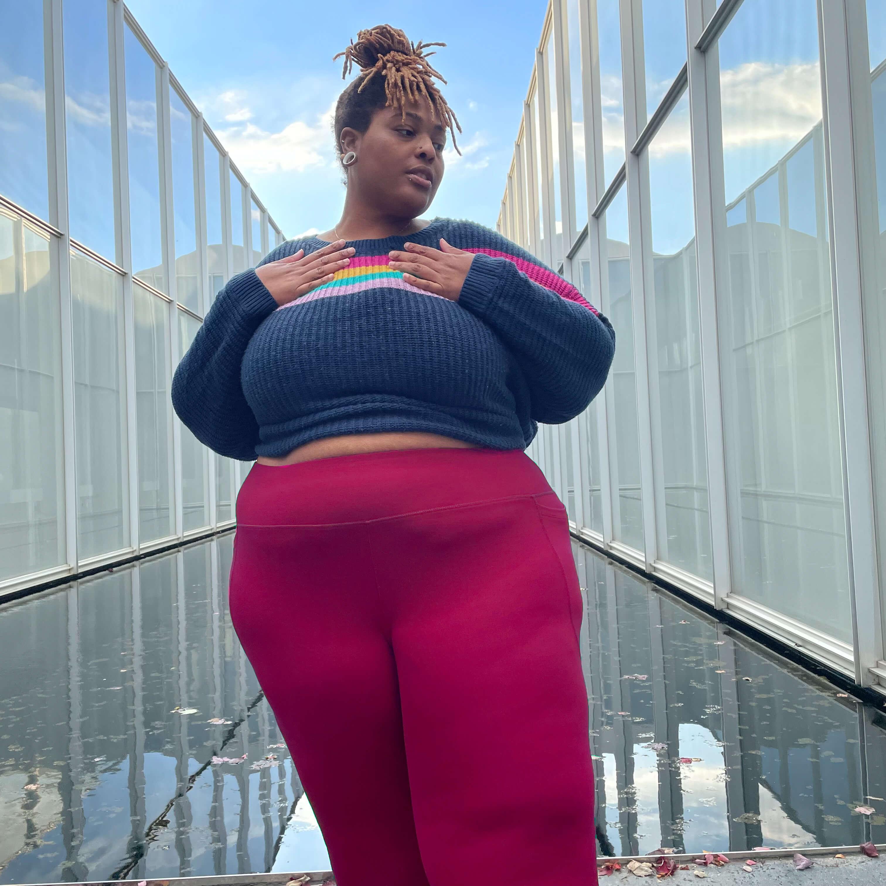 Squat Proof Leggings (Long) - Raspberry Pie - Zenithce