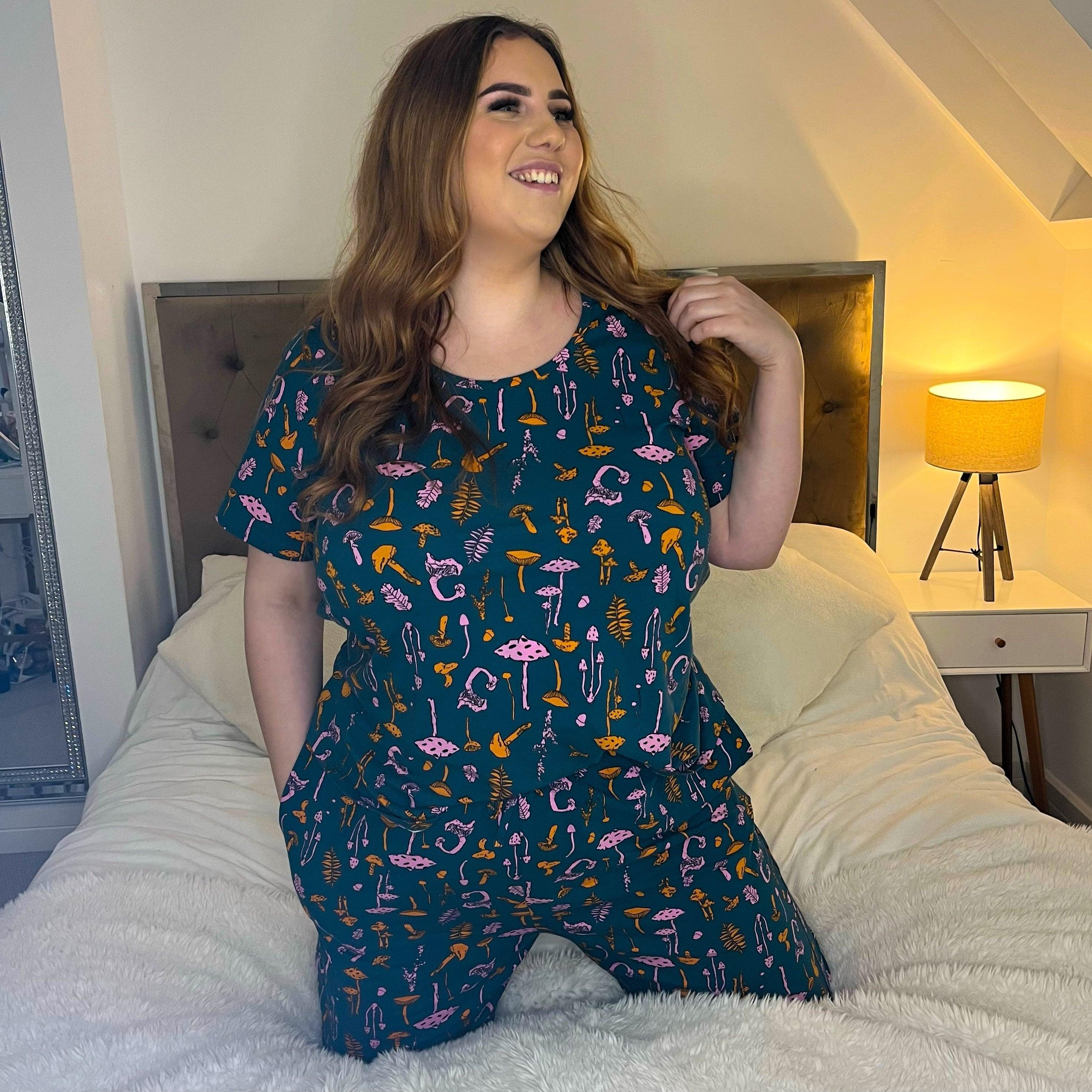 Organic Cotton PJ Top - Mushie Patch - Zenithce