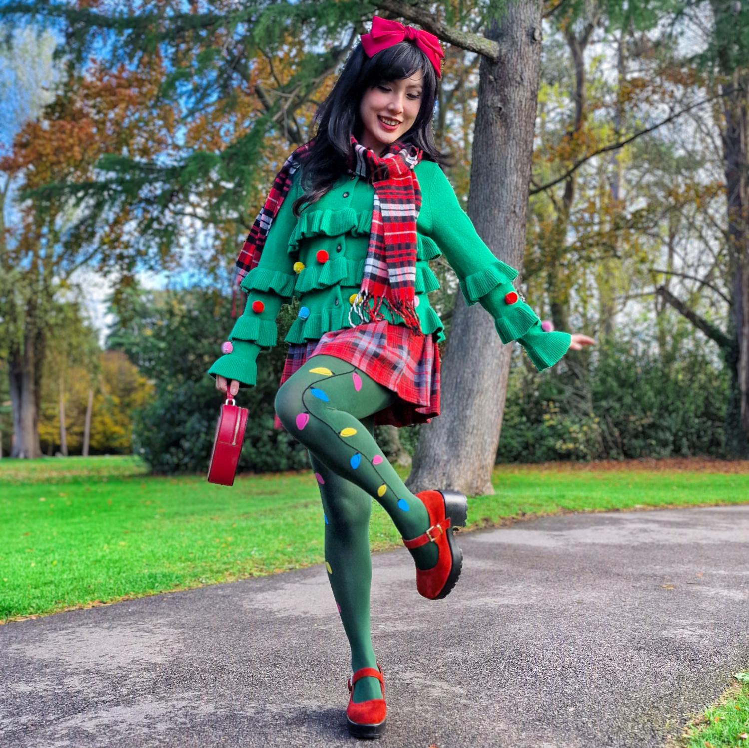 Christmas Tights - Fairy Lights - Zenithce